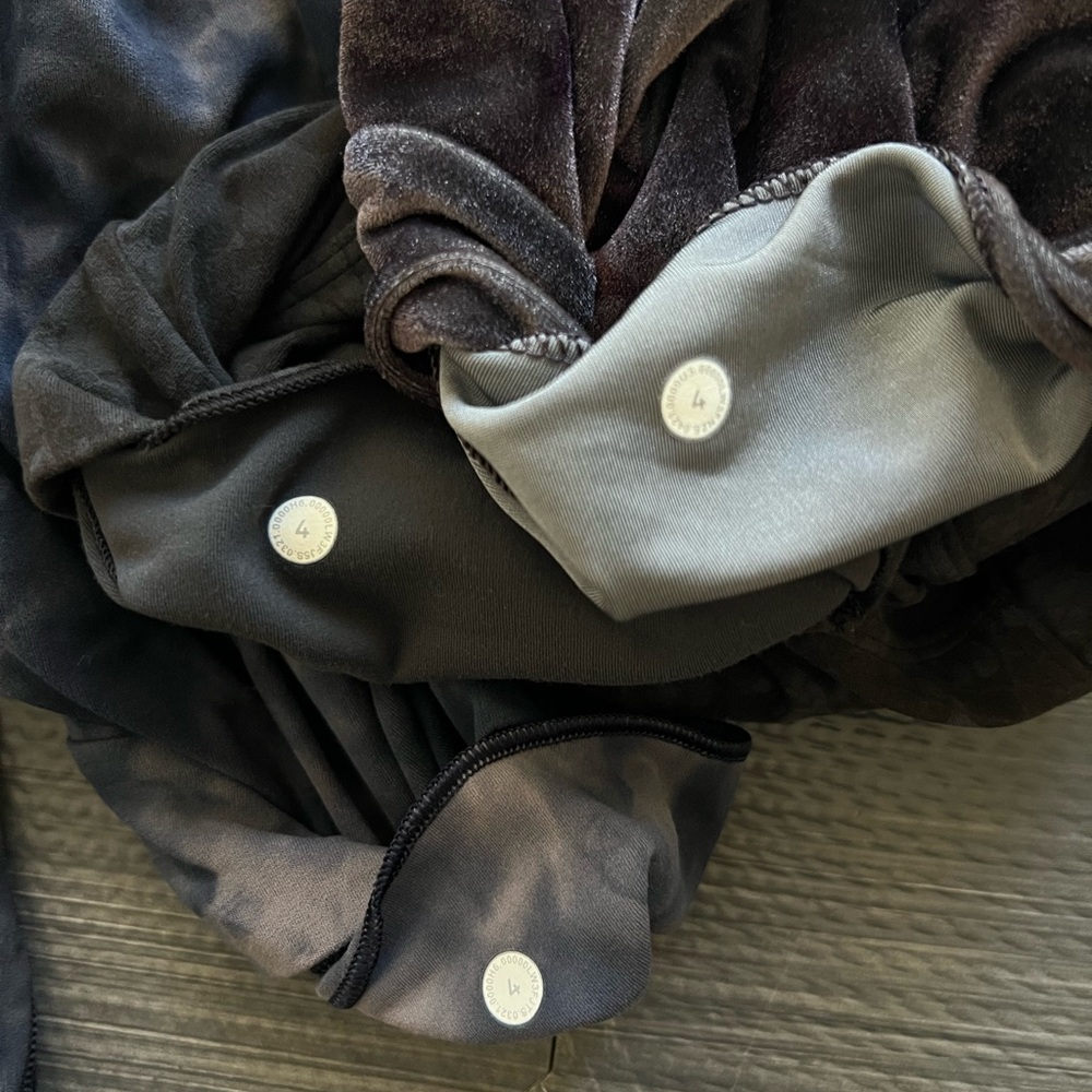 Lululemon All Aligned Mock Neck Long Sleeve Crop Top Bundle Size 4 - Picture 2 of 11